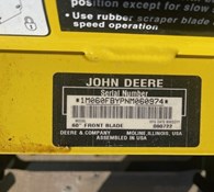 2022 John Deere 60" front blade Thumbnail 2