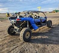 2024 Can-Am Maverick X3 MAX X rs Turbo RR Dazzling Blue & Carb Thumbnail 6