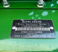 2021 John Deere S780 Thumbnail 6