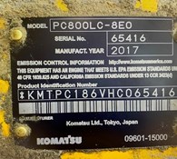2017 Komatsu PC800LC- Thumbnail 30