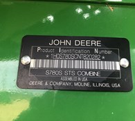2022 John Deere S780 Thumbnail 18