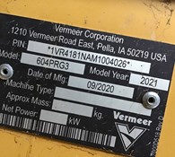 2021 Vermeer 604 Pro G3 Thumbnail 13