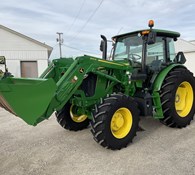 2021 John Deere 6135E Thumbnail 1