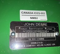 2022 John Deere X9 1000 Thumbnail 2