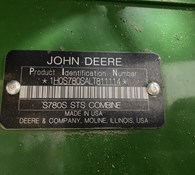 2020 John Deere S780 Thumbnail 9