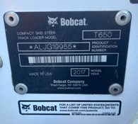 2017 Bobcat T650 Thumbnail 5
