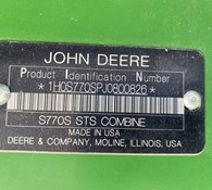 2018 John Deere S770 Thumbnail 20