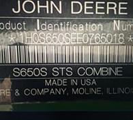 2014 John Deere S650 Thumbnail 10
