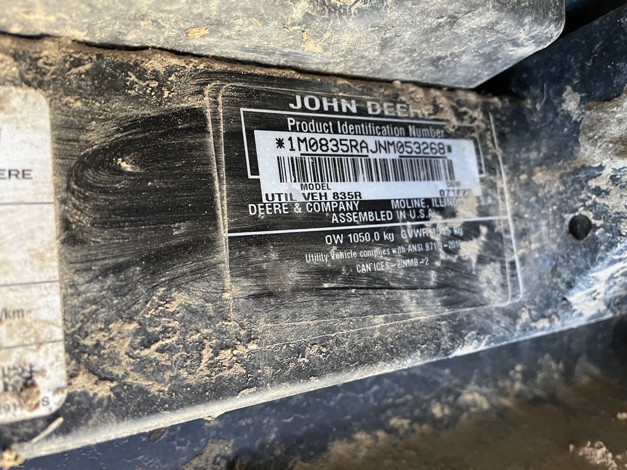 2022 John Deere XUV 835R مركبة صناعية برسم البيعCulbertson Montana