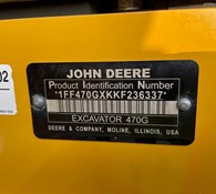 2020 John Deere 470G LC Thumbnail 7