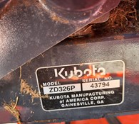 2015 Kubota Z300 Series ZD326P-60 Thumbnail 5