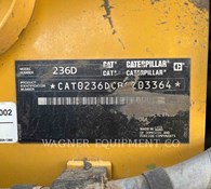 2017 Caterpillar 236D HF Thumbnail 6