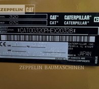 2020 Caterpillar 320-07C Thumbnail 6