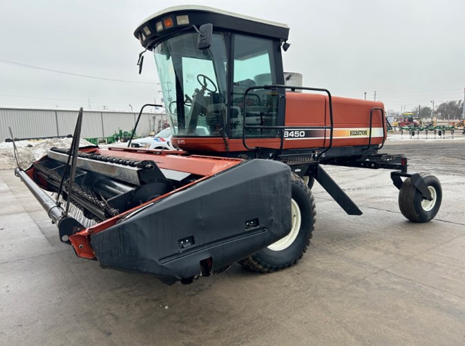 1999 Hesston 8450 Windrower-Self Propelled For Sale