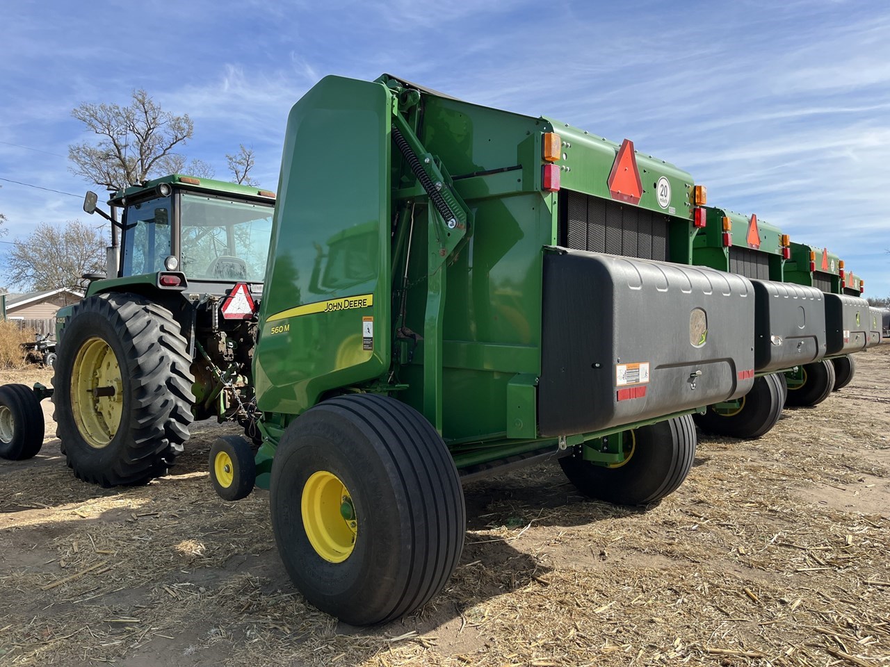 2022 John Deere 560M BalerRound For Sale in Bucklin Kansas