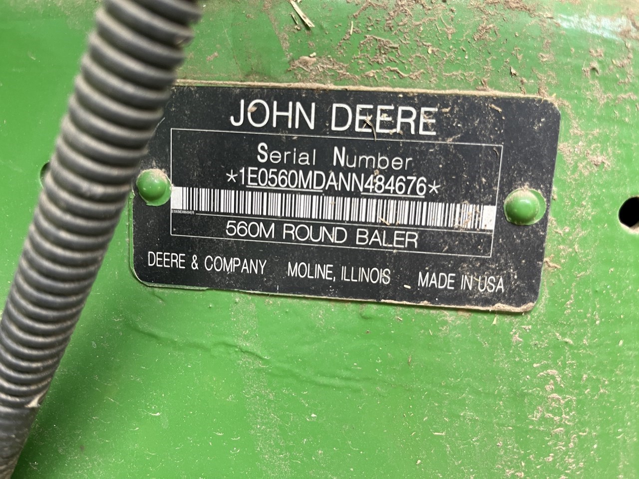 2022 John Deere 560M BalerRound For Sale in Bucklin Kansas