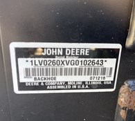 2016 John Deere 260 Thumbnail 7