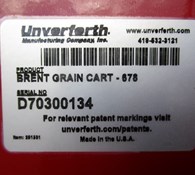 2023 Brent BRENT 678 GRAIN CART- 17" XL CORNER-AUGER Thumbnail 11