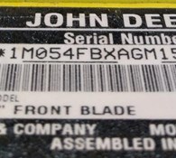 2016 John Deere 54 BLADE Thumbnail 4