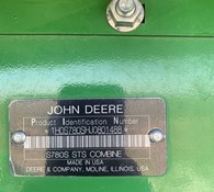 2018 John Deere S780 Thumbnail 9