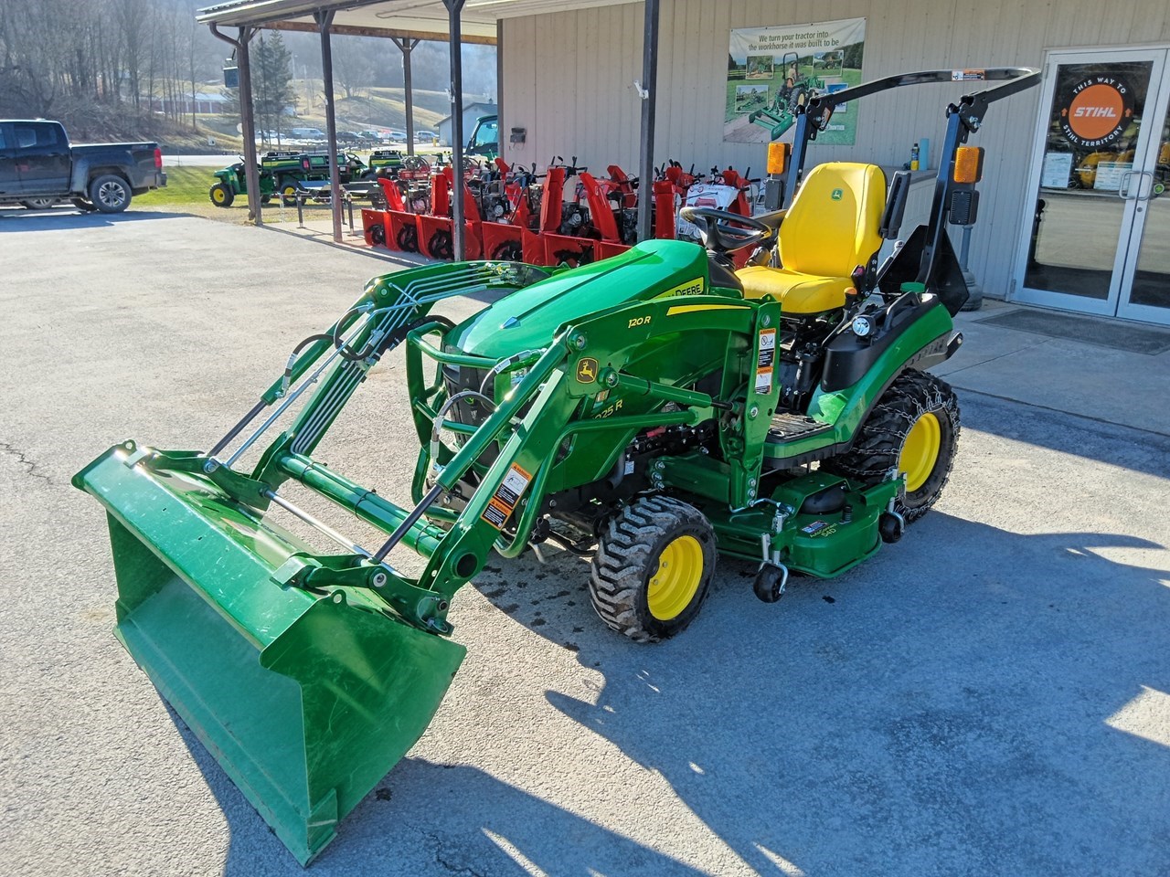 2022 John Deere 1025R Compact Utility Tractor For Sale in Oneonta New York