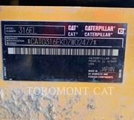 2017 Caterpillar 316EL Thumbnail 6