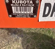 2020 Kubota RA110CR Thumbnail 3