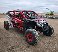 2024 Can-Am Maverick X3 MAX X rs Turbo RR Fiery Red & Hyper Si Thumbnail 4