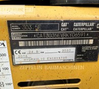 2016 Caterpillar 303.5ECR Thumbnail 9