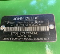 2018 John Deere S770 Thumbnail 4