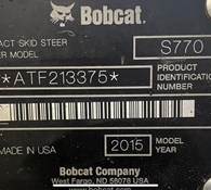 2015 Bobcat S770 Thumbnail 5