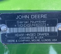2022 John Deere HD45R Thumbnail 20