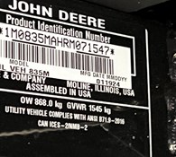 2024 John Deere XUV835M Thumbnail 8