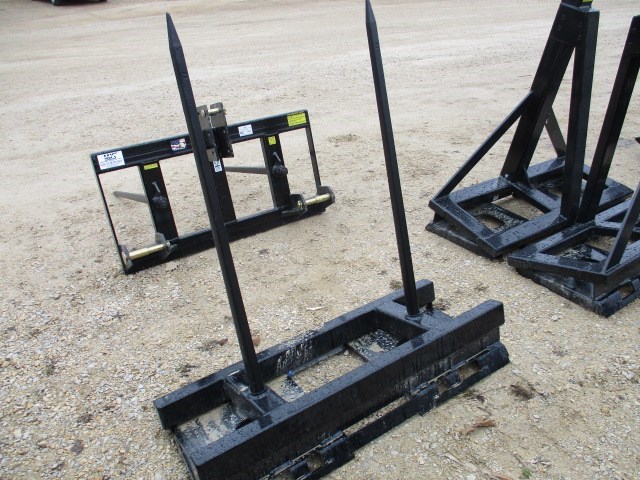 2024 MDS 5502 -MDS DOUBLE TINE BALE STABBER (SKID STEER) UN Bale Fork For Sale