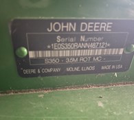 2022 John Deere S350 Thumbnail 5