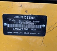 2021 John Deere 210GLC Thumbnail 6