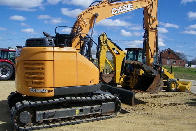 2021 Case CX145D SR Excavator-Track For Sale