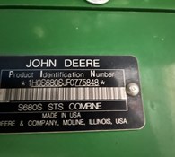 2015 John Deere S680 Thumbnail 3