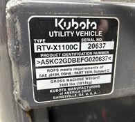Kubota RTV-X1100 Thumbnail 3