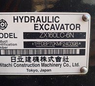 2021 Hitachi ZX160LC-6 Thumbnail 10