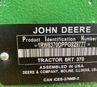 2023 John Deere 8RT 370 Thumbnail 10