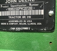 2022 John Deere 8R 310 Thumbnail 4