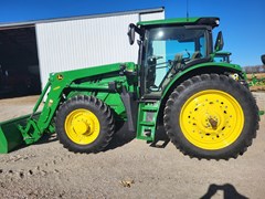 Tractor - Row Crop For Sale 2014 John Deere 6150R , 150 HP