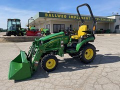 Tractor - Compact Utility For Sale 2022 John Deere 2025R , 25 HP