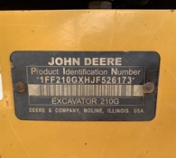 2018 John Deere 210GLC Thumbnail 8
