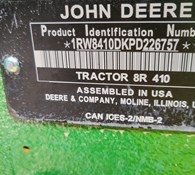 2023 John Deere 8R 410 Thumbnail 5