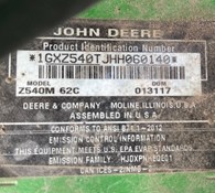 2017 John Deere Z540M Thumbnail 9