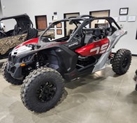 2024 Can-Am Maverick X3 DS Turbo Fiery Red & Hyper Silver Thumbnail 1