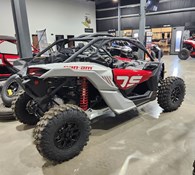2024 Can-Am Maverick X3 DS Turbo Fiery Red & Hyper Silver Thumbnail 5