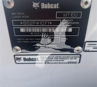 2024 Bobcat MT100 Thumbnail 2